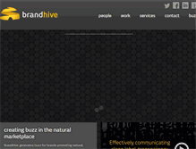 Tablet Screenshot of brandhive.com